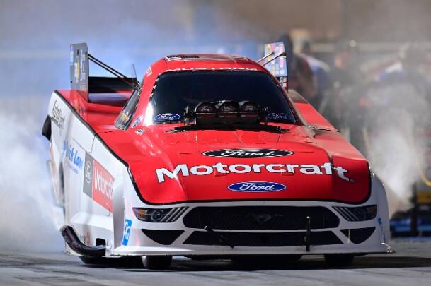 Bob Tasca III got his third win of the season at the NHRA Camping World Drag Racing Series Finals. Bob Tasca III got his third win of the season at the NHRA Camping World Drag Racing Series Finals.